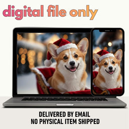 Holiday Sleigh Pet Portrait