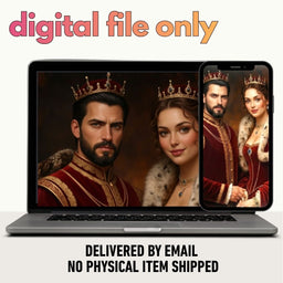 The Elite Royal Couple Portrait