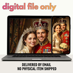 The Royal Bond Couple Portrait