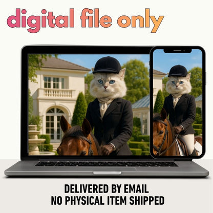 Fur Equestrian Portrait