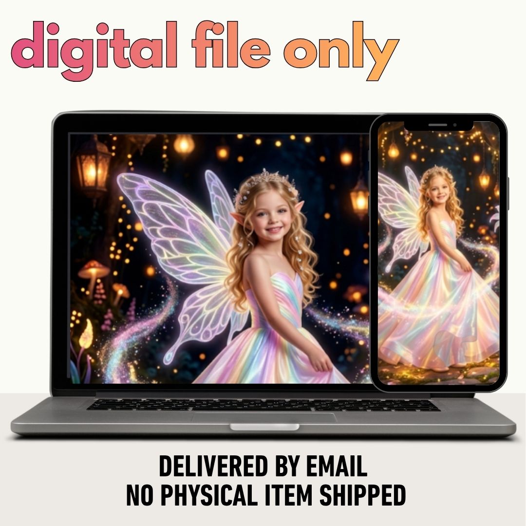 Butterfly Fairy Dust Princess Portrait