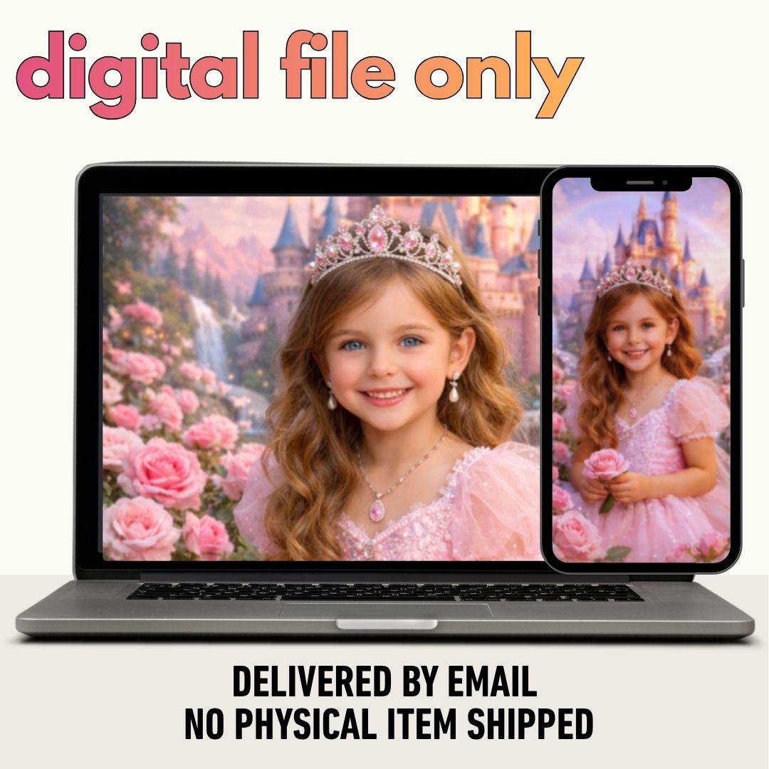 Pink Rose Blossom Princess