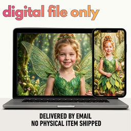Hidden Fairy of the Forest Portrait