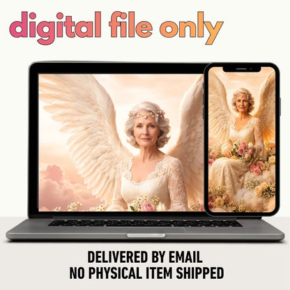 Phoenix Floral Angel Portrait