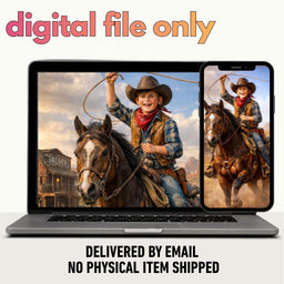 The Wild West Rider Portrait