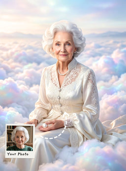 Queen Above the Clouds Portrait