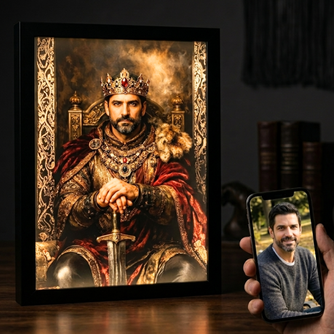 The Golden Sovereign Guardian Portrait