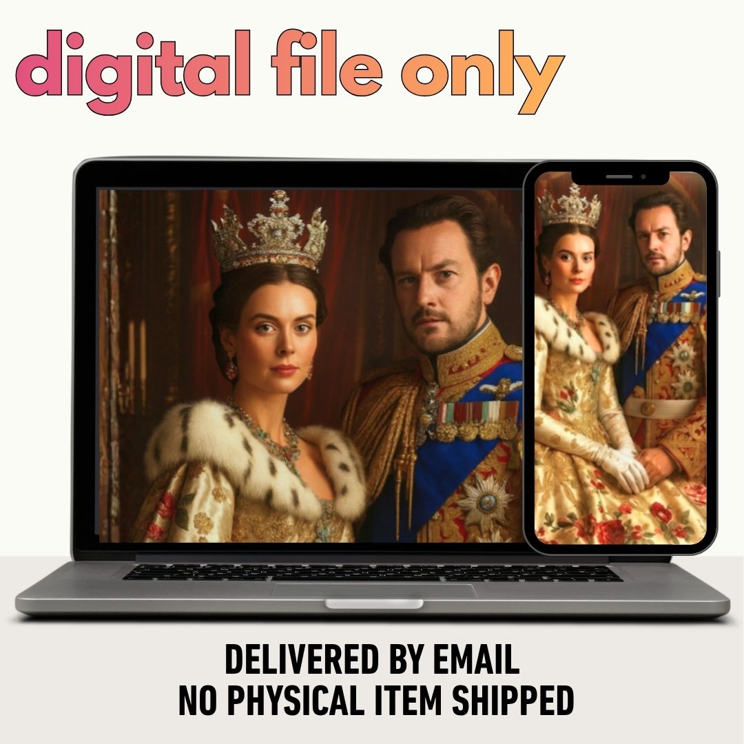 Royalty Romance Couple Portrait
