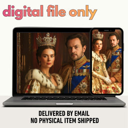 Royalty Romance Couple Portrait