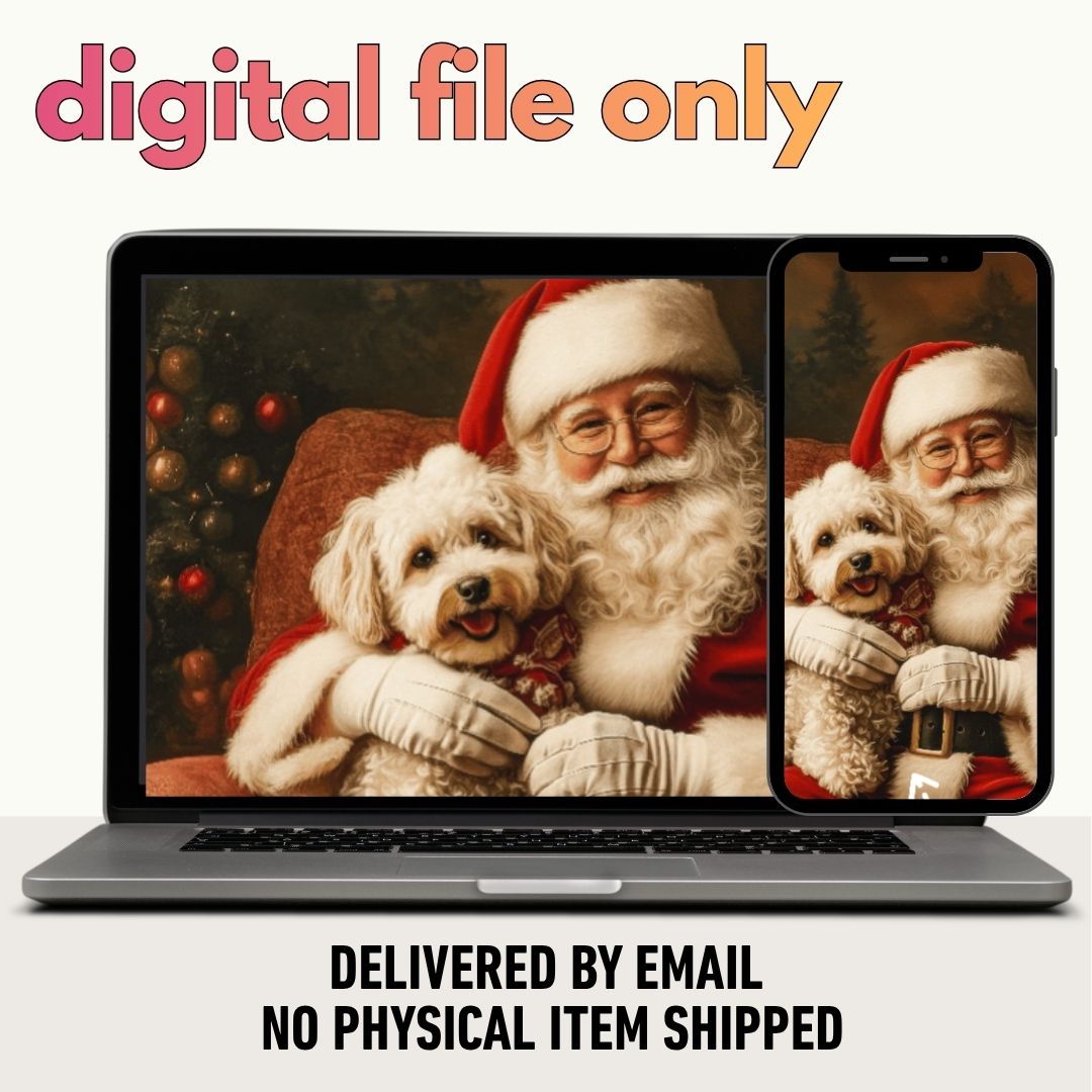 Santa & Furry Pet Portrait