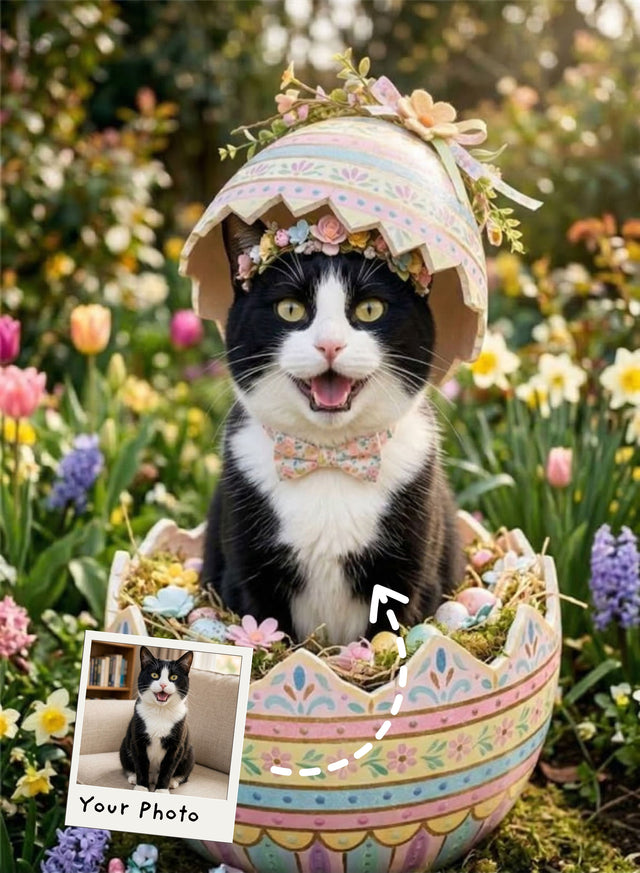 Tail Wags & Easter Tags Portrait