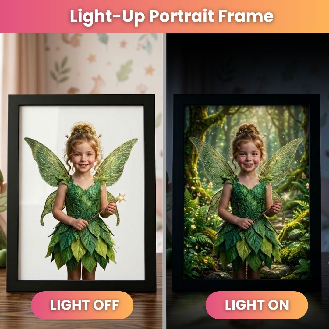 Hidden Fairy of the Forest Portrait
